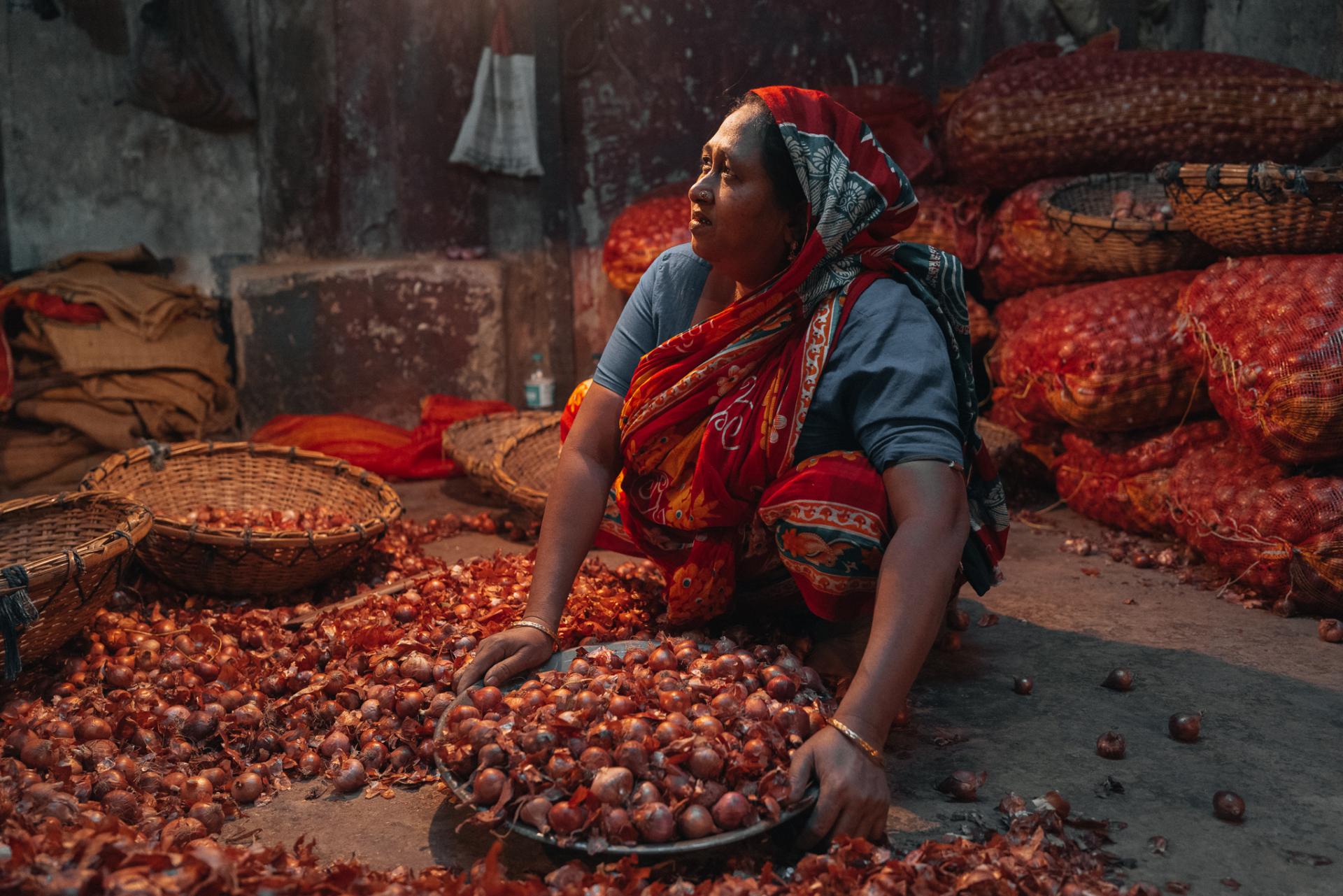 New York Photography Awards Winner - The Female Onion Seller
